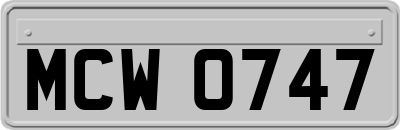 MCW0747