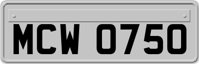 MCW0750