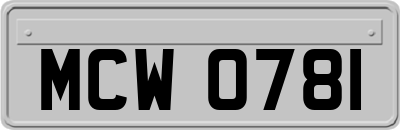 MCW0781
