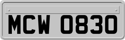 MCW0830