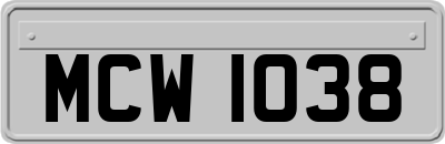 MCW1038