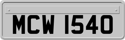 MCW1540