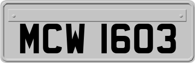 MCW1603