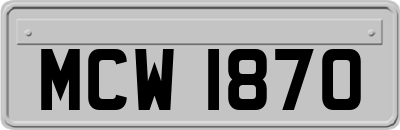 MCW1870