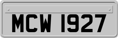MCW1927