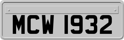 MCW1932
