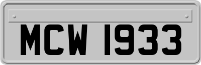MCW1933