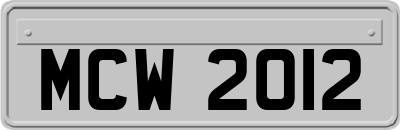 MCW2012
