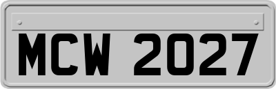MCW2027