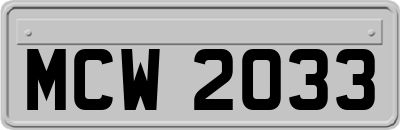 MCW2033