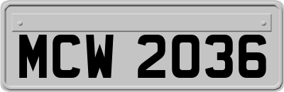 MCW2036