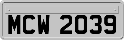 MCW2039