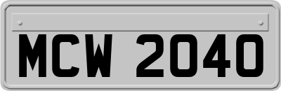 MCW2040