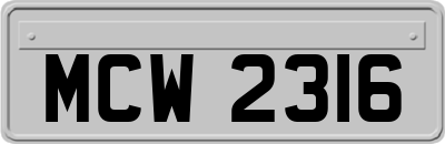 MCW2316