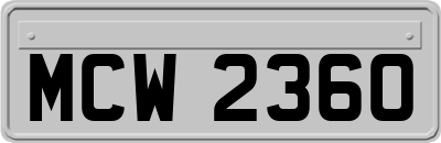 MCW2360
