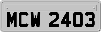 MCW2403