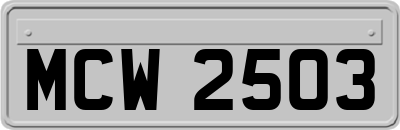 MCW2503