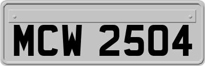 MCW2504