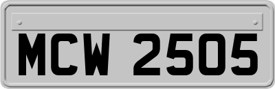 MCW2505