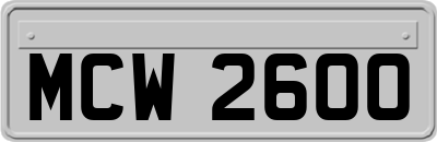 MCW2600
