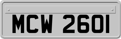 MCW2601
