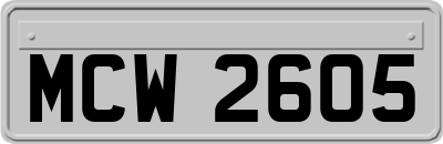 MCW2605