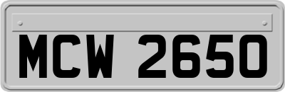 MCW2650