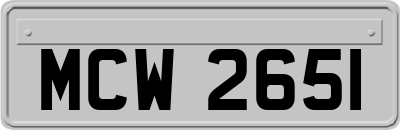 MCW2651