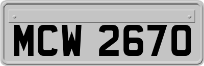 MCW2670