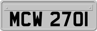 MCW2701