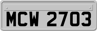 MCW2703