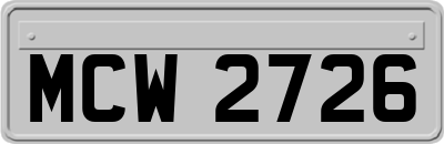 MCW2726
