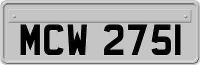 MCW2751