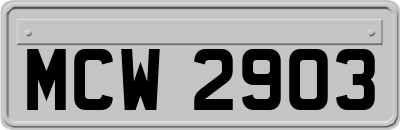 MCW2903
