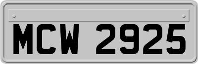 MCW2925