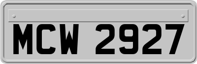 MCW2927