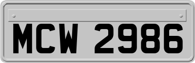 MCW2986