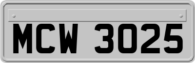 MCW3025