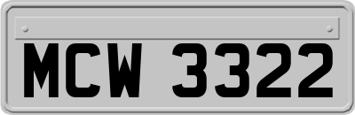 MCW3322