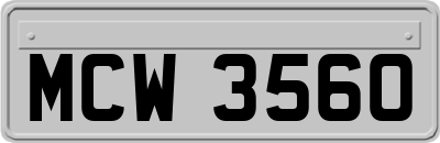 MCW3560