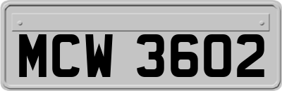 MCW3602