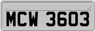 MCW3603