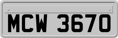 MCW3670