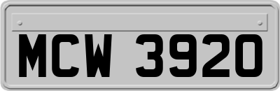 MCW3920