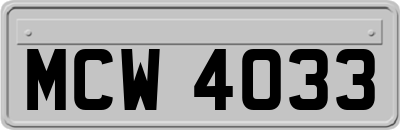 MCW4033