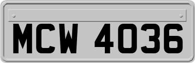 MCW4036