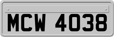 MCW4038