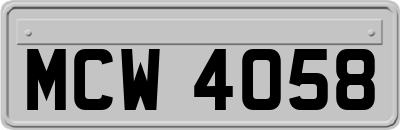 MCW4058