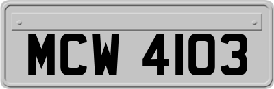 MCW4103
