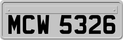 MCW5326